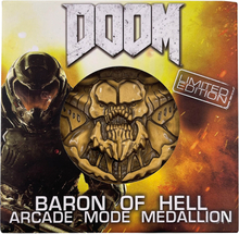 Fanattik Doom Baron Level Up Collectors Medallion
