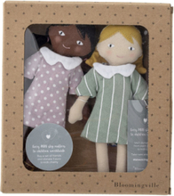Hella & Stella Doll Set Of 2 Toys Dolls & Accessories Dolls Multi/mønstret Bloomingville*Betinget Tilbud