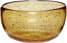 Glow Bowl Home Tableware Bowls Serving Bowls Gul Hübsch*Betinget Tilbud