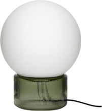 Sphere Table Lamp Home Lighting Lamps Table Lamps Grønn Hübsch*Betinget Tilbud