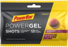 PowerBar PowerGel Shots Raspberry, m/Vitamin B6, 60 gram