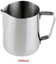 Stainless Steel Milk Frothing Jug Frother Coffee Latte Container Metal Pitcher Cup Mug