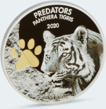 Sammlermünzen Reppa Silberunze CCA Predator Tiger 2020