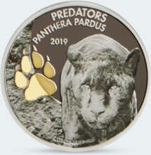 Sammlermünzen Reppa Silberunze CCA Predator Panther 2019