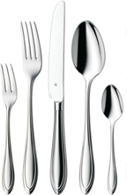 Verona 30 Dele Blankt Bestiksæt Home Tableware Cutlery Cutlery Set Silver WMF