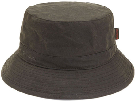 Barbour Unisex Wax Sports Hat Dark Olive Hatter L