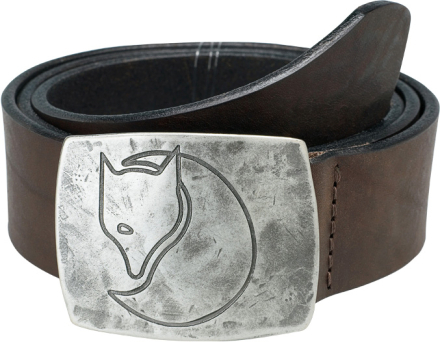 Fjällräven Murena Silver Belt Leather Brown Bälten 95 - 108 cm