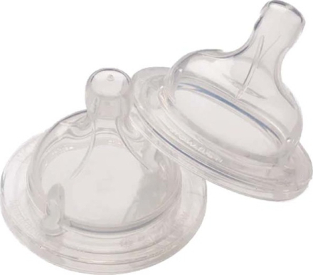 Klean Kanteen Baby Nipple - Medium 2-pack clear Tilbehør termos & flasker OneSize