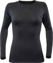 Devold Women's Breeze Shirt Black Undertøy overdel XS