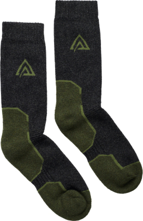 Aclima WarmWool Socks Olive Night / Dill / Marengo Friluftssokker 40-43