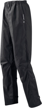 VAUDE Women's Fluid Pants Black Regnbyxor 42