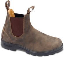 Blundstone Unisex Casual Chelsea Boots Rustic Brown Ufôrede støvler 37