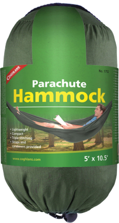Coghlan's Parachute Hammock Single Grønn Hengekøye OneSize