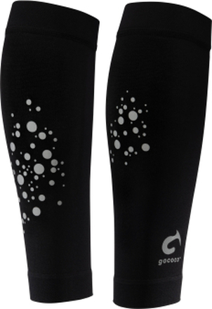 Gococo Gococo Compression Calf Sleeves Superior Black Övriga accessoarer S (27-32 cm)
