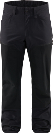 Haglöfs Men's Mid Flex Pant True Black Solid Lon Friluftsbyxor XS
