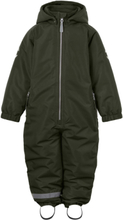 Snow Suit Junior Outerwear Coveralls Snow/ski Coveralls & Sets Grønn Mikk-line*Betinget Tilbud