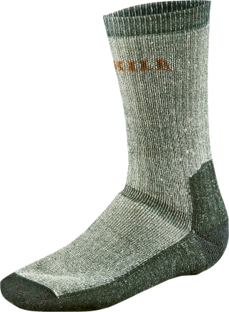 Härkila Expedition Sock Grey/Green Friluftssokker S