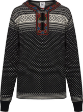 Dale of Norway Unisex Setesdal Sweater Norweigan Wool Black/Off white Långärmade vardagströjor S