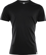 Aclima LightWool T-Shirt V-Neck Men Jet Black Kortermede trøyer S