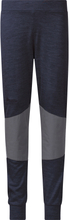 Bergans Kids' Myske Wool Pant Navy Melange/Solid Dark Grey Undertøy underdel 86