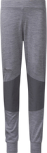 Bergans Kids' Myske Wool Pant Solid Grey Melange/Solid Dark Grey Undertøy underdel 86