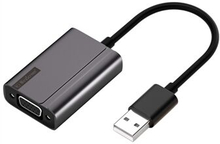 1080P USB til VGA Adapter Kabel Ekstern Konverter til Desktop PC Laptop Monitor Projektor