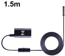 F99 WiFi-endoskop HD-inspektionskamera Trådløst slangekamera med 1,5 M halvstift kabel