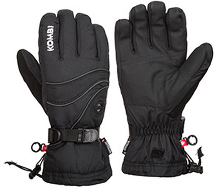 Kombi Men's Squad WaterGuard Gloves BLK-CHAR-WHT Skihansker S