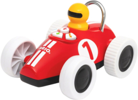 Brio® Racerbil Lek Og Lær Toys Toy Cars & Vehicles Toy Cars Rød BRIO*Betinget Tilbud