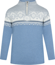 Dale of Norway Kids' Moritz Sweater Blue shadow/Grey/Schiefer/Off white Långärmade vardagströjor 4 år
