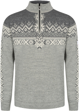 Dale of Norway 140th Anniversary Men's Sweater LIGHTCHARCOAL SMOKE OFFWHITE Långärmade vardagströjor S