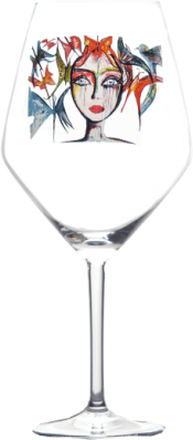 Slice Of Life Home Tableware Glass Wine Glass Red Wine Glasses Nude Carolina Gynning