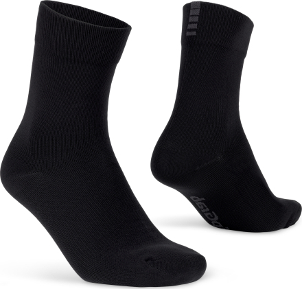 Gripgrab Lightweight Waterproof Sock Black Treningssokker L