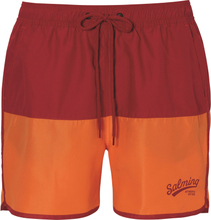 Salming Salming Men's Cooper Original Swimshorts Red/Orange Badkläder S