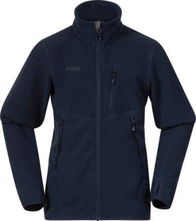Bergans Juniors' Runde Jacket Navy Blue Mellanlager tröjor 140