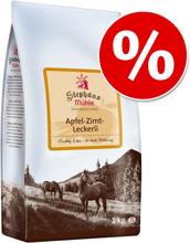 Vorratspaket: Stephans Mühle Pferdeleckerlis 15 x 1 kg - Apfel