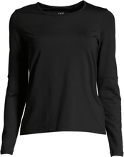 Casall Women's Iconic Long Sleeve Black Langermede treningstrøyer 36