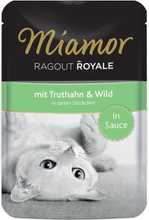 Miamor Ragout Royale in Sosse 22 x 100 g - Huhn & Lachs