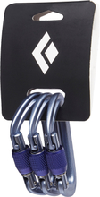 Black Diamond LiteForge Screwgate 3 Pack GRAY Klatreutstyr OneSize