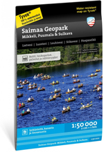 Calazo förlag Saimaa Geopark Mikkeli, Puumala & Sulkava 1:50.000 NoColour Litteratur OneSize