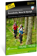 Calazo förlag Mountainbikekarta: Ånnaboda, Nora & Hjulsjö NoColour Litteratur OneSize