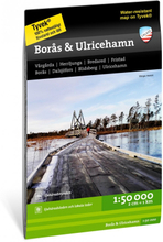 Calazo förlag Borås & Ulricehamn 1:50.000 NoColour Litteratur OneSize
