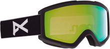 Anon Helix 2.0 Goggles PERCEIVE + Spare Lens Black/Prcv Vrbl Grn Skidglasögon OneSize