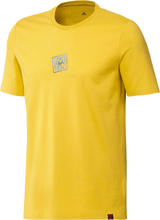 Adidas Men's 5.10 Heritage Logo Tee Hazy Yellow Kortermede treningstrøyer XS