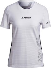 Adidas Women's Terrex Parley Agravic TR Pro T-shirt WHITE/BLACK Kortärmade träningströjor S