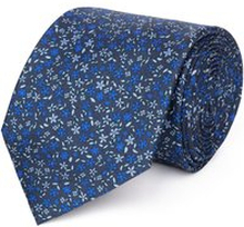 Cravatta su misura, Lanieri, Blu Oltremare twill di Seta, Quattro Stagioni | Lanieri