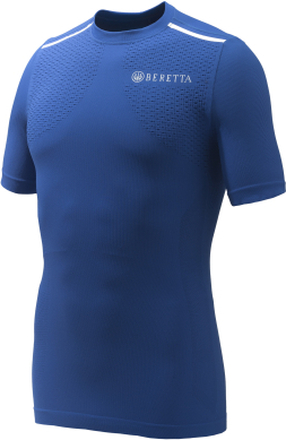 Beretta Unisex Flash Seamless Underwear Ss Blue Navy & Blue Undertøy overdel I