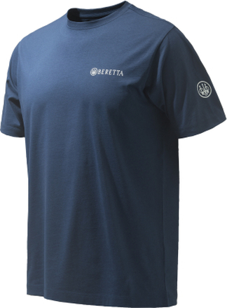 Beretta Men's Diskgraphic T-shirt Blue Total Eclipse Kortermede trøyer S