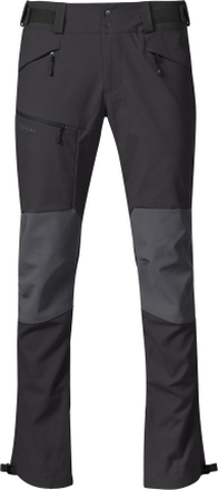 Bergans Men's Fjorda Trekking Hybrid Pants Solid Charcoal/Solid Dark Grey Friluftsbyxor S