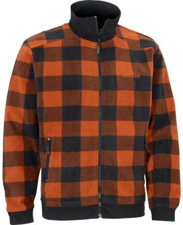 Swedteam Lynx Men´s Sweater Full Zip Swedteam Orange Långärmade vardagströjor S